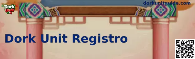 Dork Unit Register Formulario