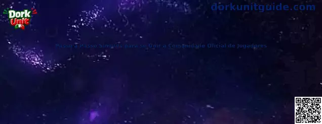 Passo a passo simples para se unir à comunidade oficial de jogadores em Dork Unit